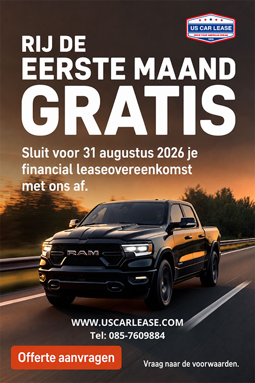 Rij de eerste maand gratis!